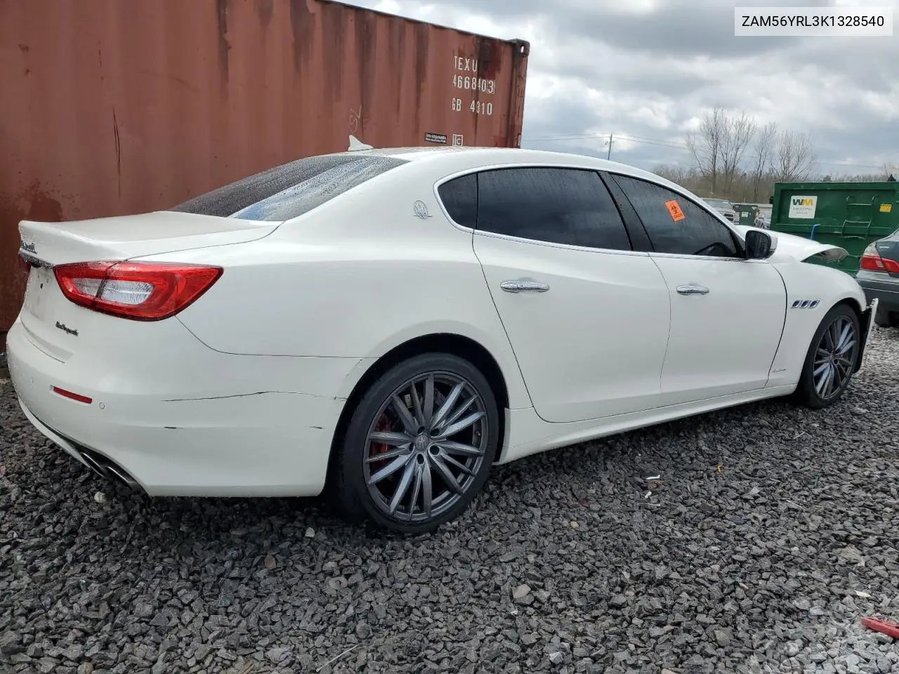 2019 Maserati Quattroporte S VIN: ZAM56YRL3K1328540 Lot: 48933685