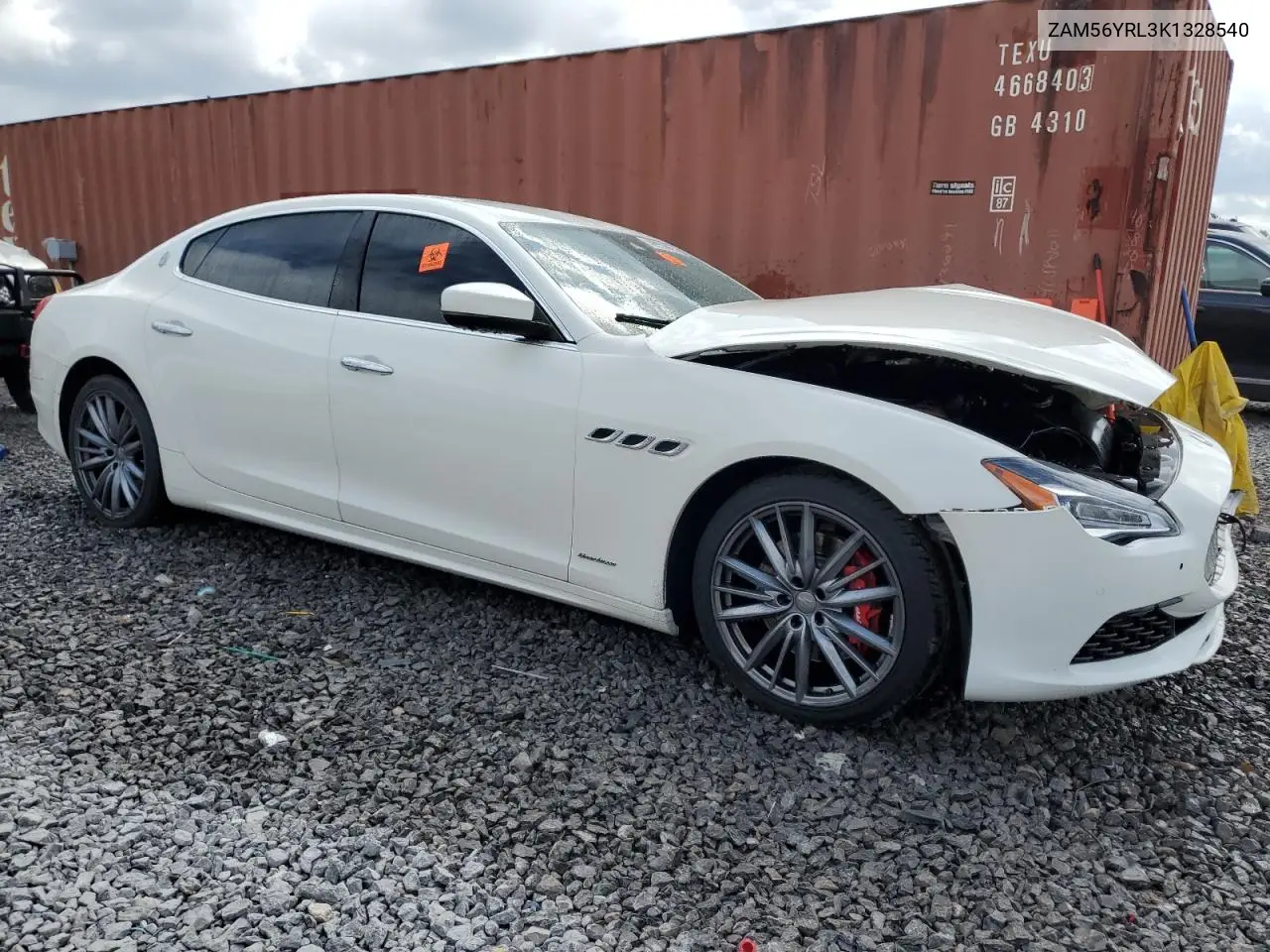 2019 Maserati Quattroporte S VIN: ZAM56YRL3K1328540 Lot: 48933685