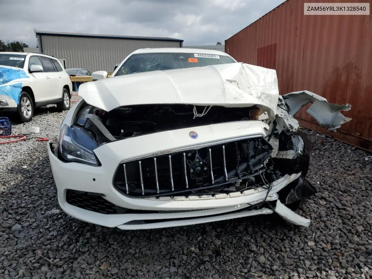 2019 Maserati Quattroporte S VIN: ZAM56YRL3K1328540 Lot: 48933685