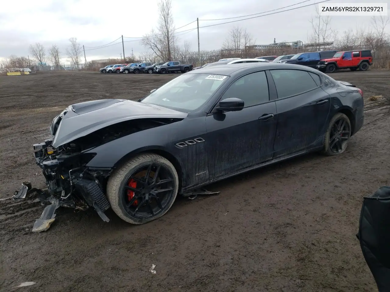 2019 Maserati Quattroporte S VIN: ZAM56YRS2K1329721 Lot: 52520085