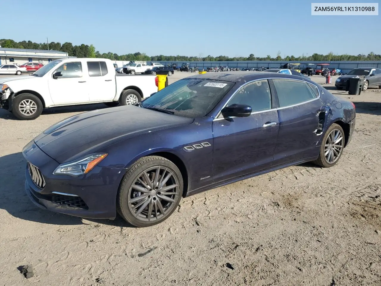 2019 Maserati Quattroporte S VIN: ZAM56YRL1K1310988 Lot: 52603115