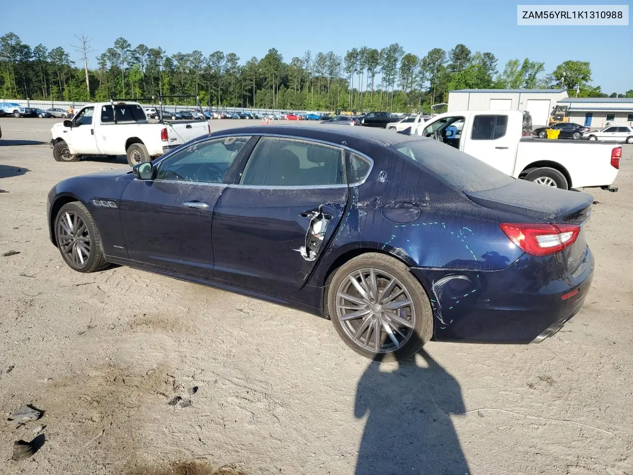 2019 Maserati Quattroporte S VIN: ZAM56YRL1K1310988 Lot: 52603115