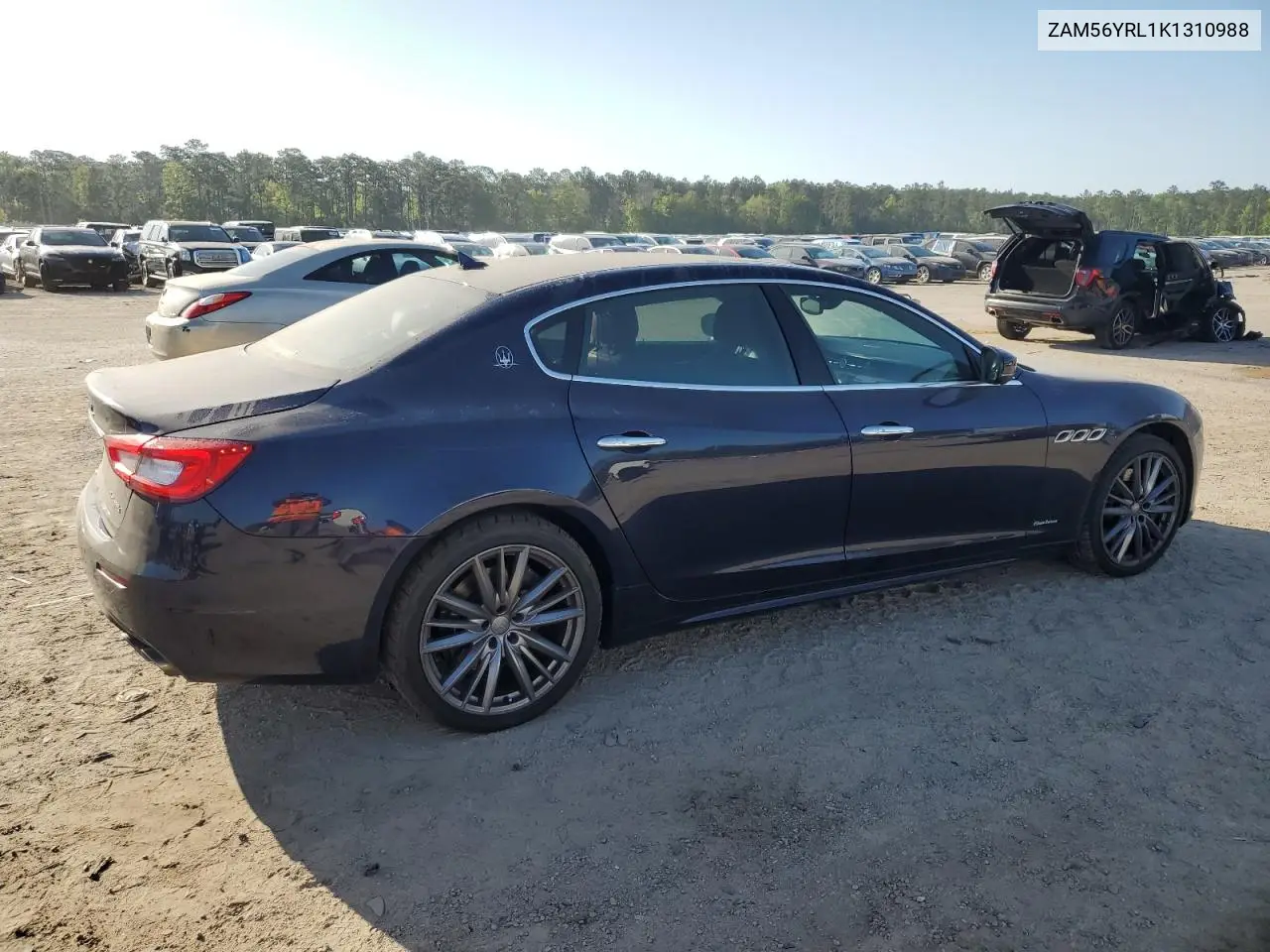2019 Maserati Quattroporte S VIN: ZAM56YRL1K1310988 Lot: 52603115