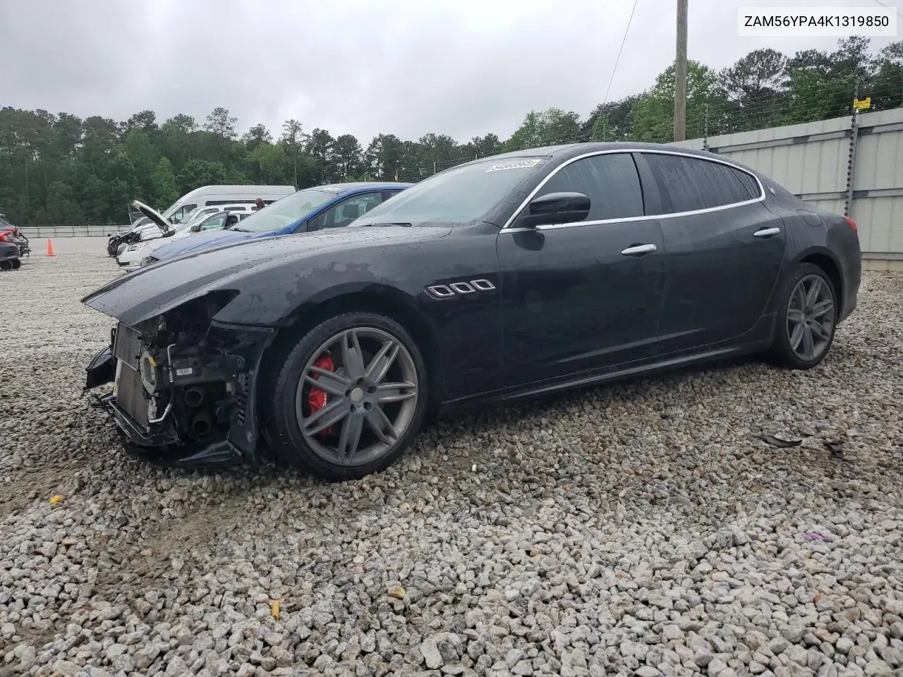 2019 Maserati Quattroporte S VIN: ZAM56YPA4K1319850 Lot: 54563565
