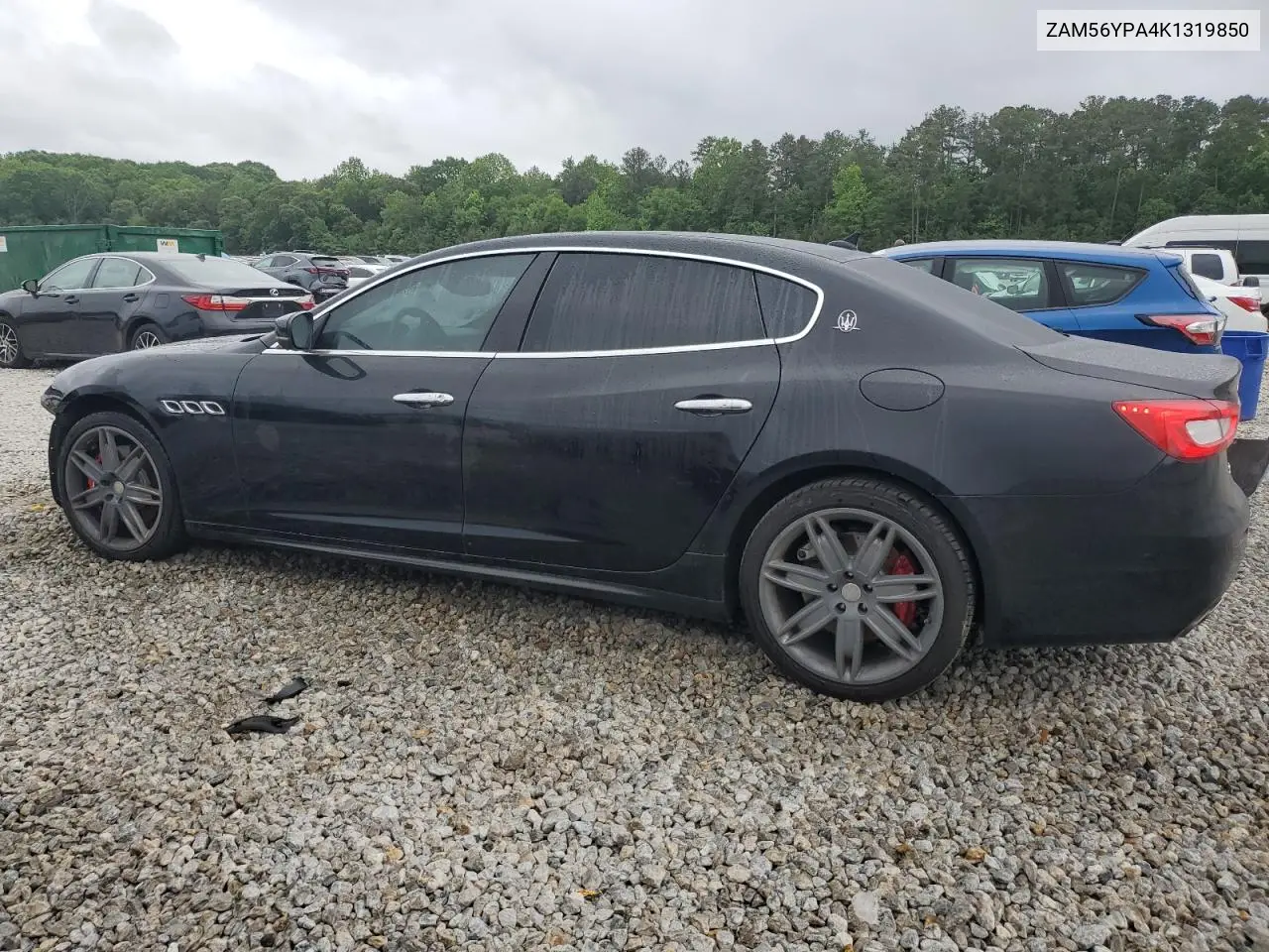 2019 Maserati Quattroporte S VIN: ZAM56YPA4K1319850 Lot: 54563565