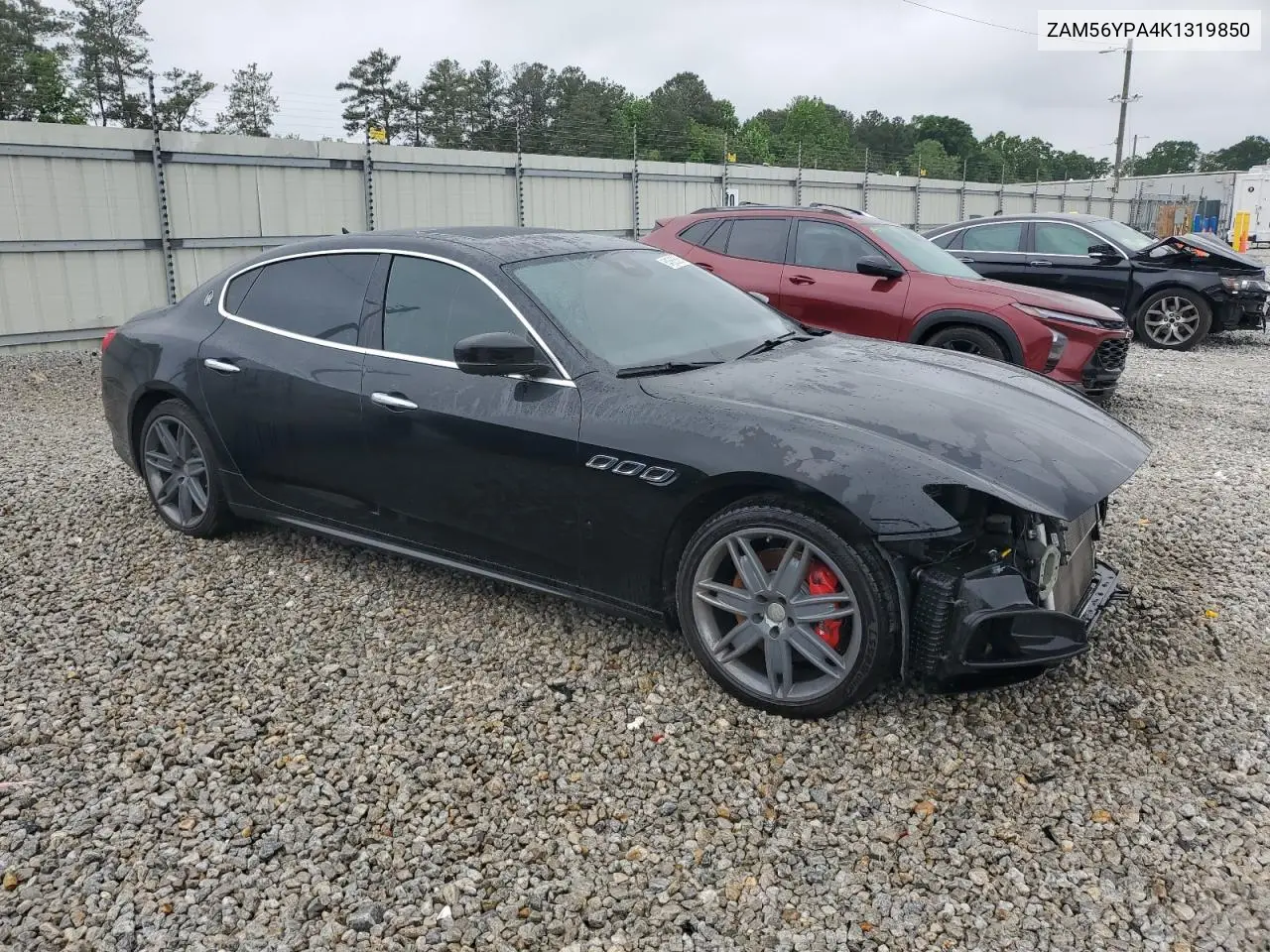 2019 Maserati Quattroporte S VIN: ZAM56YPA4K1319850 Lot: 54563565