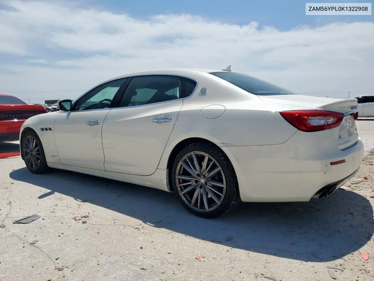 2019 Maserati Quattroporte S VIN: ZAM56YPL0K1322908 Lot: 56584955