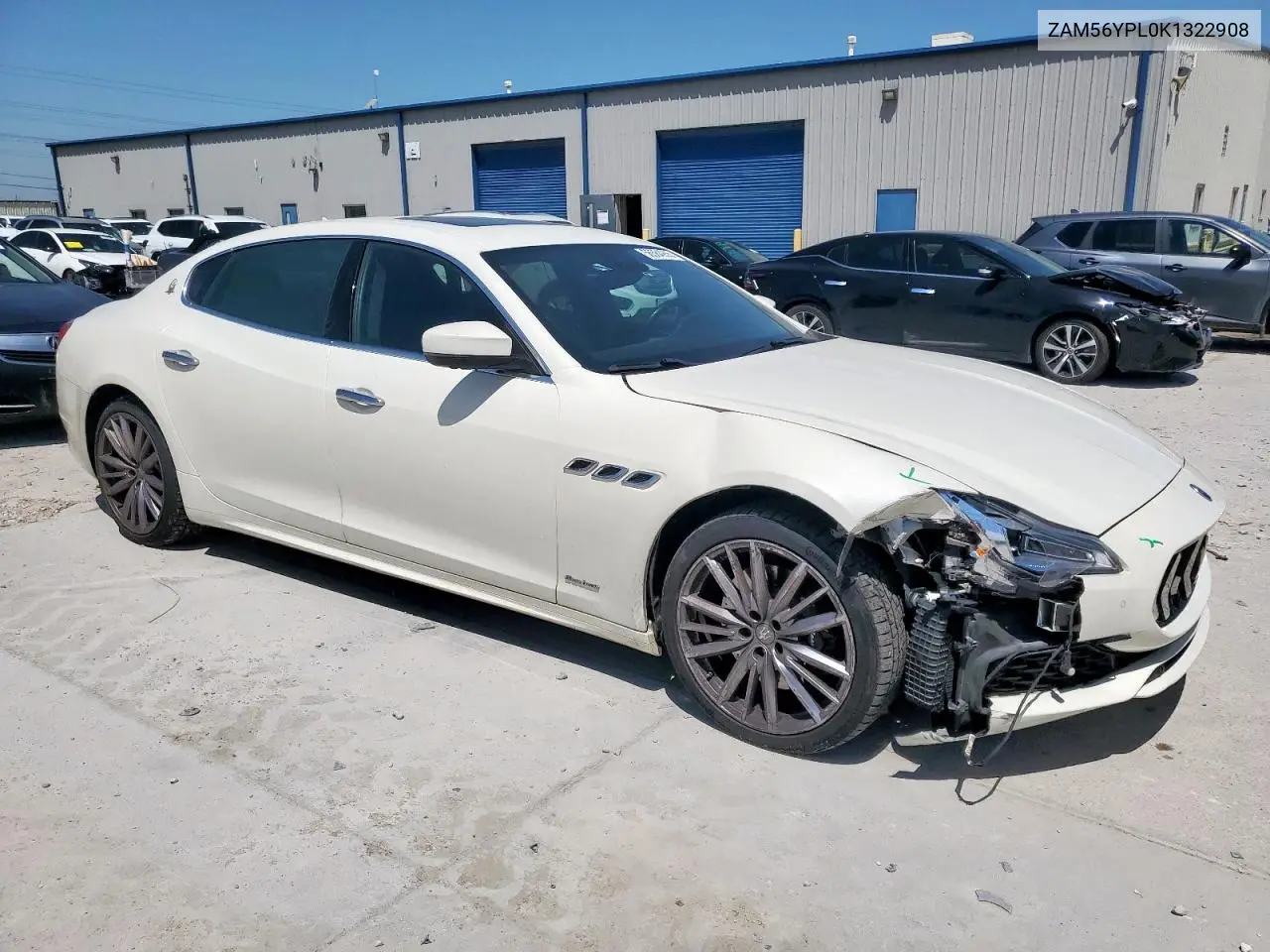 2019 Maserati Quattroporte S VIN: ZAM56YPL0K1322908 Lot: 56584955