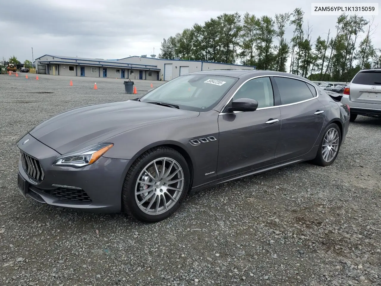 2019 Maserati Quattroporte S VIN: ZAM56YPL1K1315059 Lot: 58842255