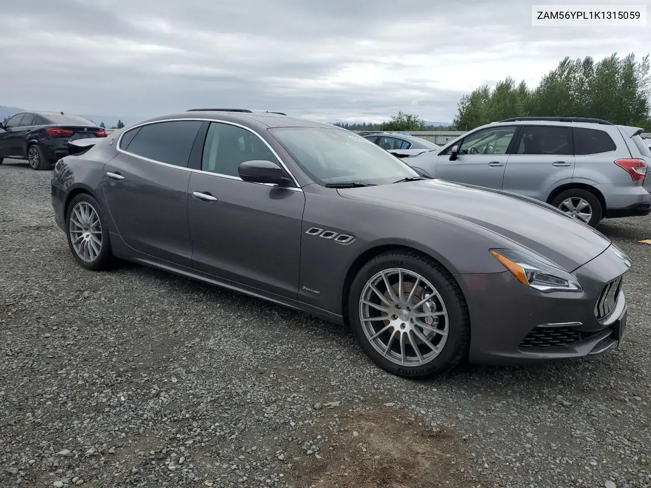 2019 Maserati Quattroporte S VIN: ZAM56YPL1K1315059 Lot: 58842255