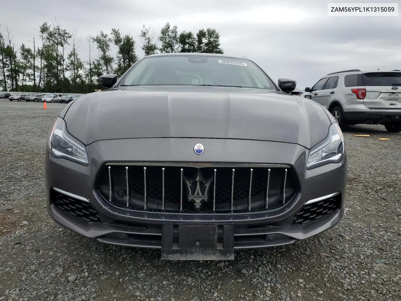 2019 Maserati Quattroporte S VIN: ZAM56YPL1K1315059 Lot: 58842255