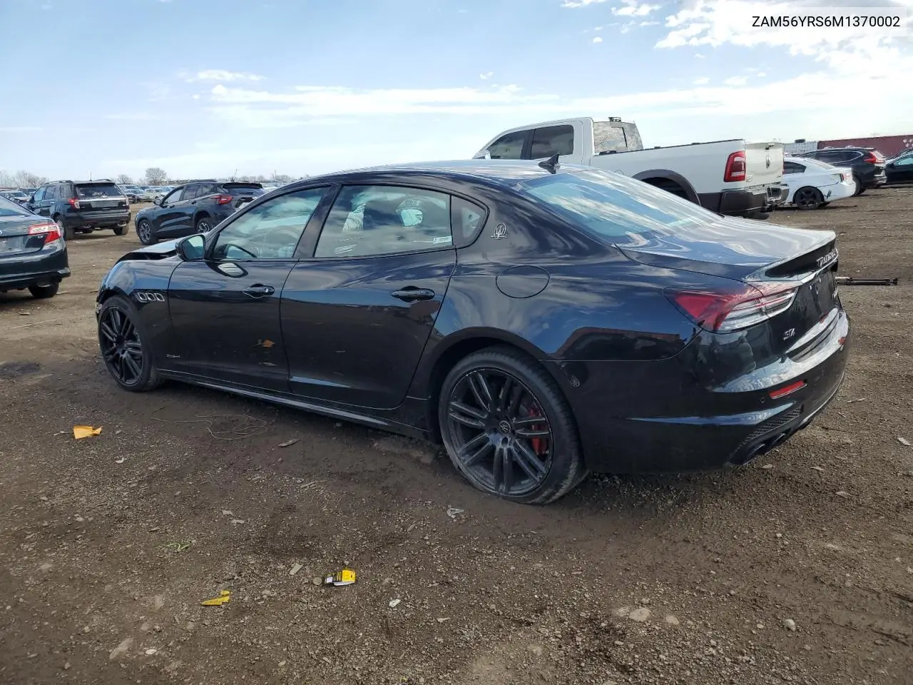 2021 Maserati Quattroporte S VIN: ZAM56YRS6M1370002 Lot: 50532495