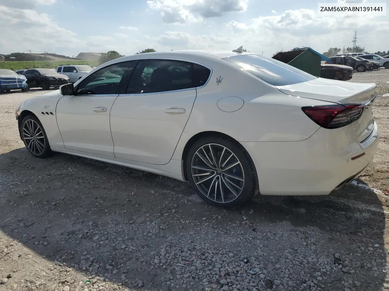 2022 Maserati Quattroporte Base VIN: ZAM56XPA8N1391441 Lot: 52809735