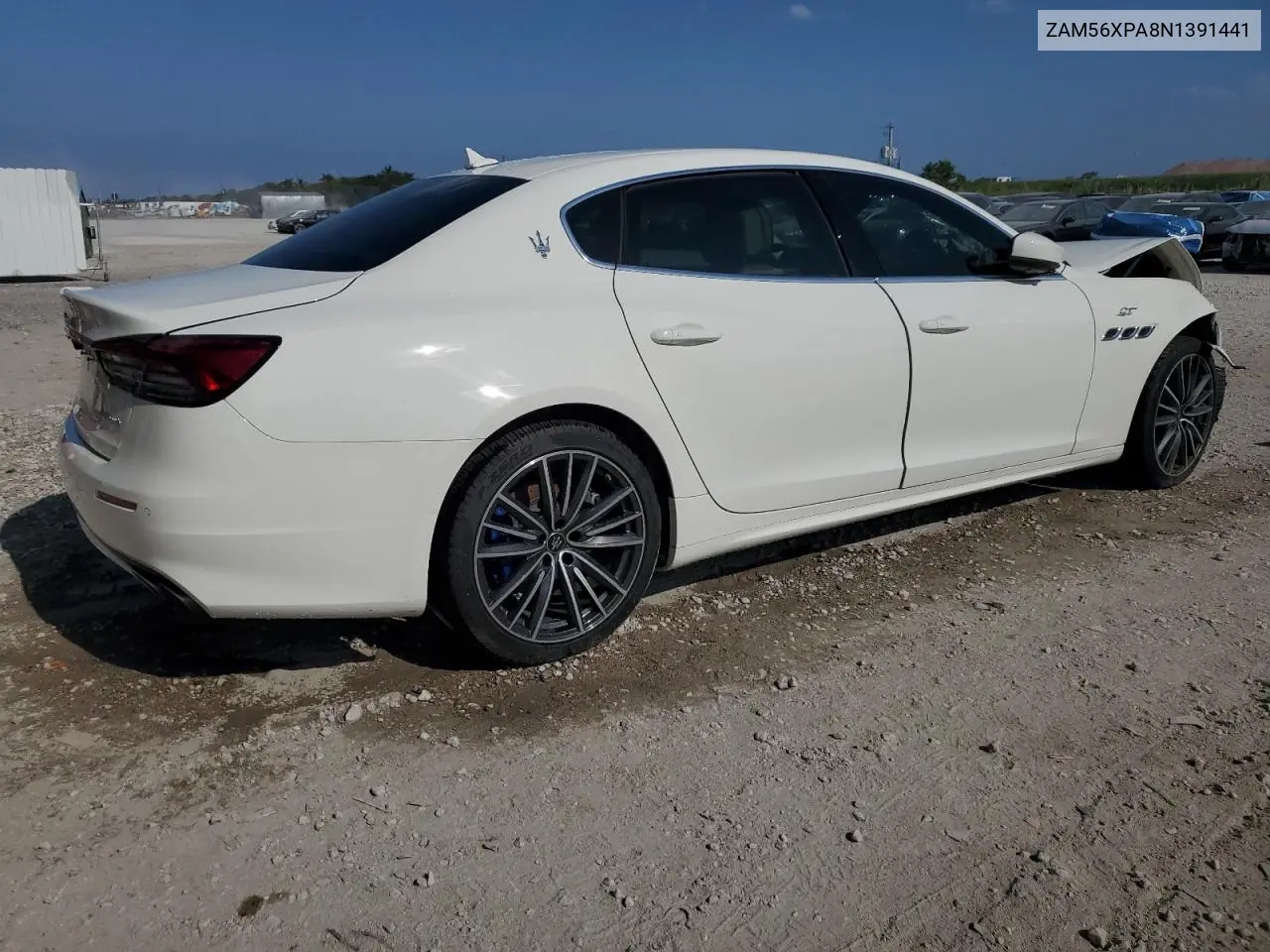 2022 Maserati Quattroporte Base VIN: ZAM56XPA8N1391441 Lot: 52809735