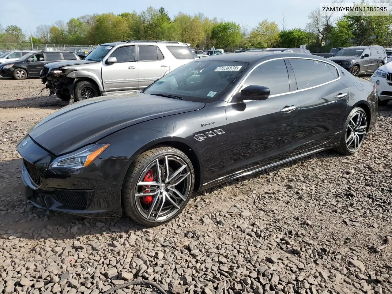2022 Maserati Quattroporte Modena VIN: ZAM56YRM0N1385095 Lot: 54836935