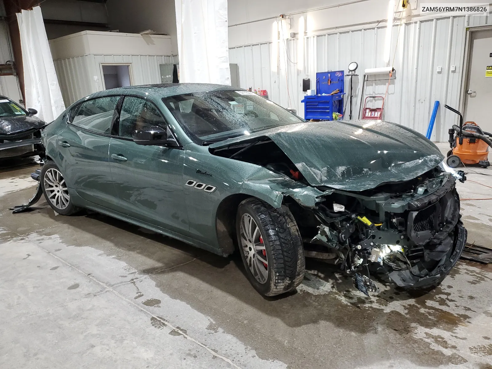 2022 Maserati Quattroporte Modena VIN: ZAM56YRM7N1386826 Lot: 57115334