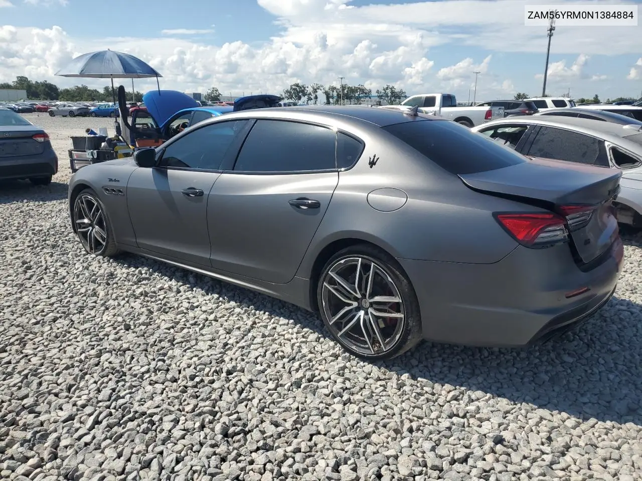 2022 Maserati Quattroporte Modena VIN: ZAM56YRM0N1384884 Lot: 62462175