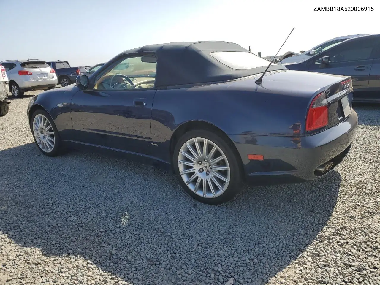 2002 Maserati Spyder Cambiocorsa VIN: ZAMBB18A520006915 Lot: 62158855