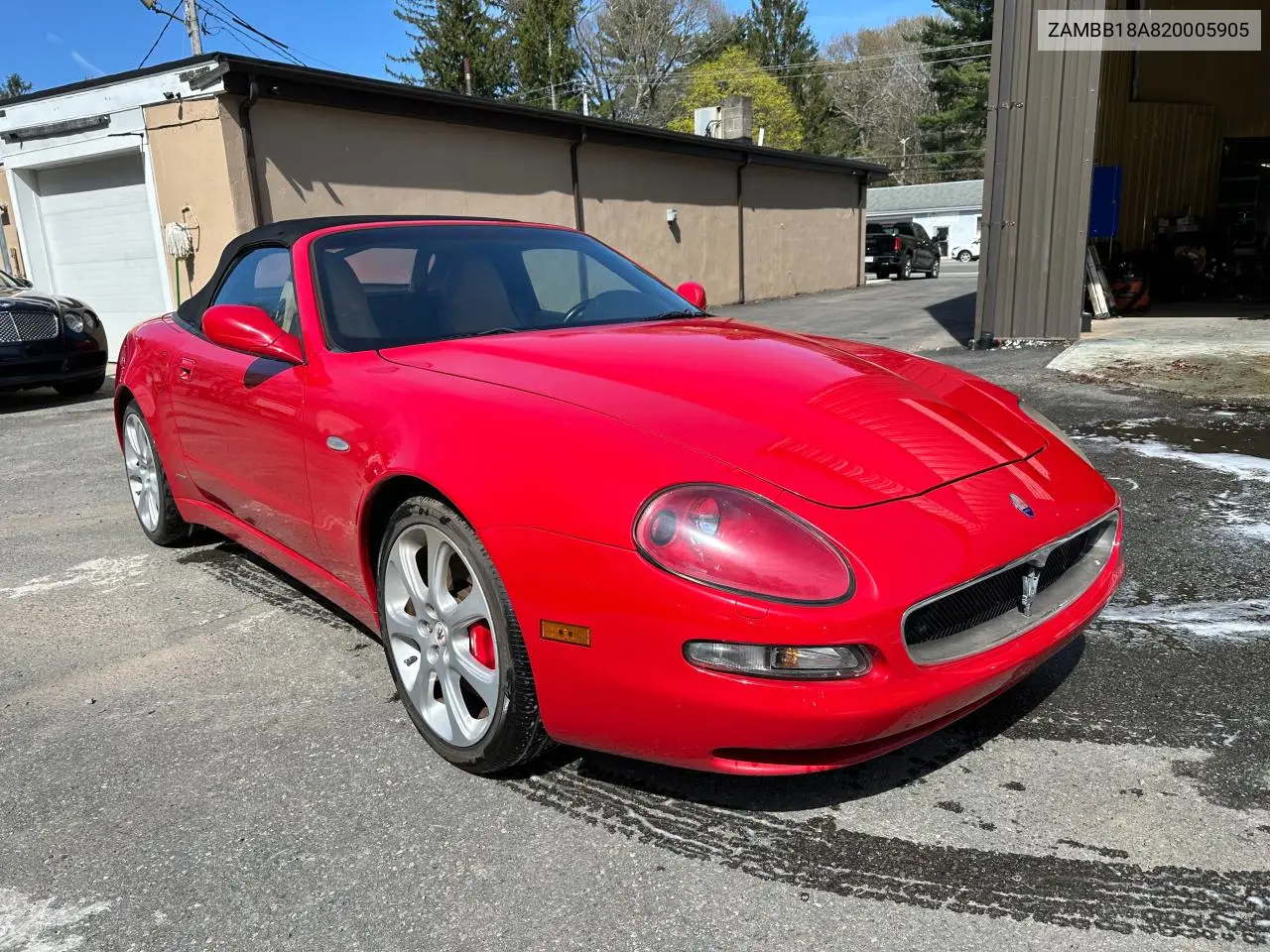 2002 Maserati Spyder Cambiocorsa VIN: ZAMBB18A820005905 Lot: 63759765