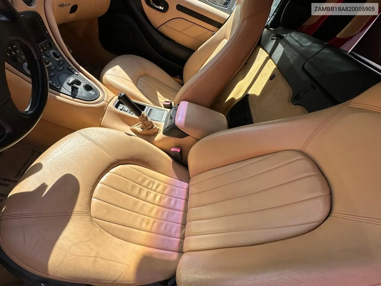 2002 Maserati Spyder Cambiocorsa VIN: ZAMBB18A820005905 Lot: 63759765