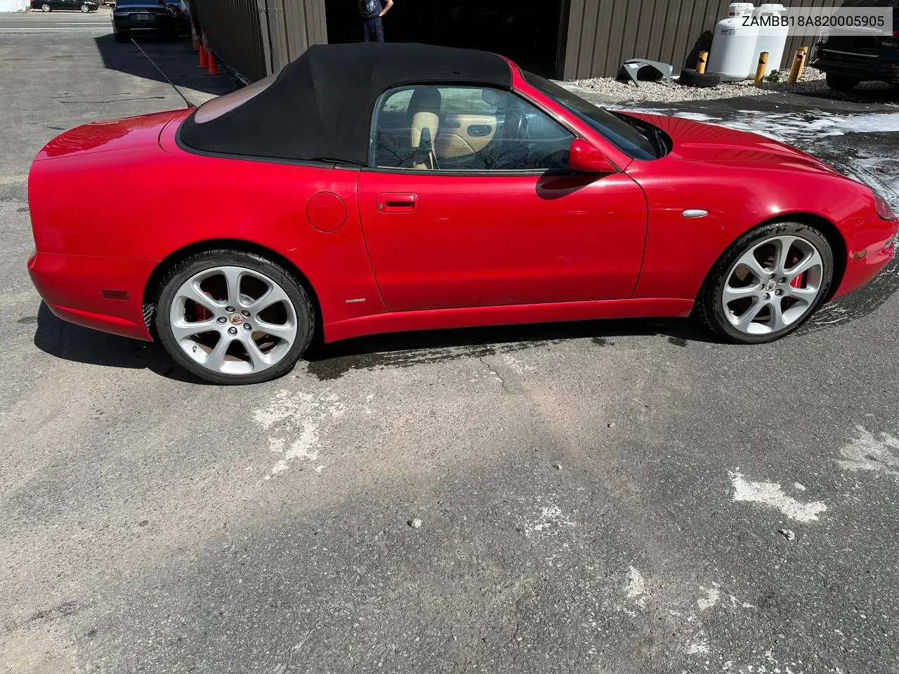 2002 Maserati Spyder Cambiocorsa VIN: ZAMBB18A820005905 Lot: 63759765