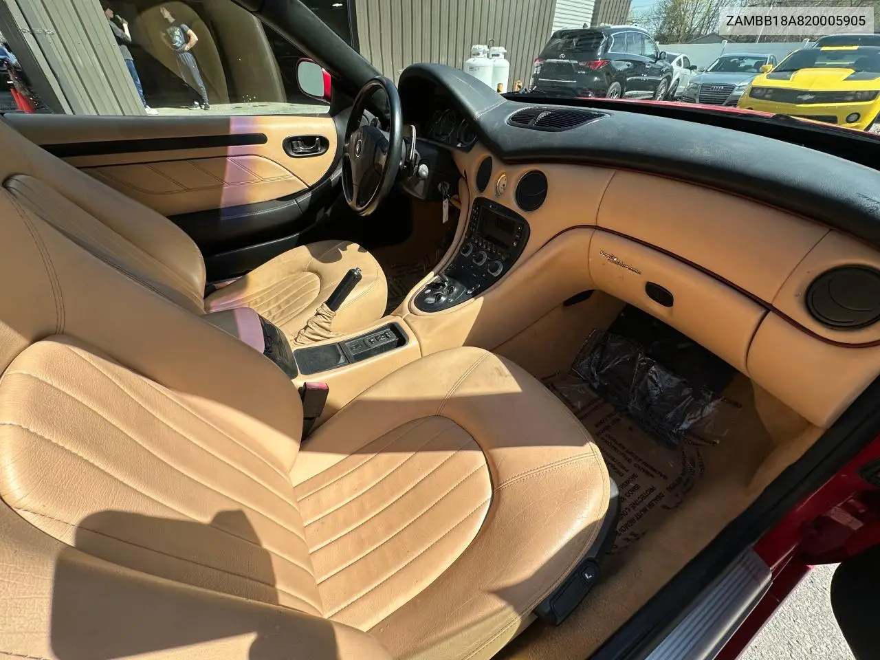 2002 Maserati Spyder Cambiocorsa VIN: ZAMBB18A820005905 Lot: 63759765