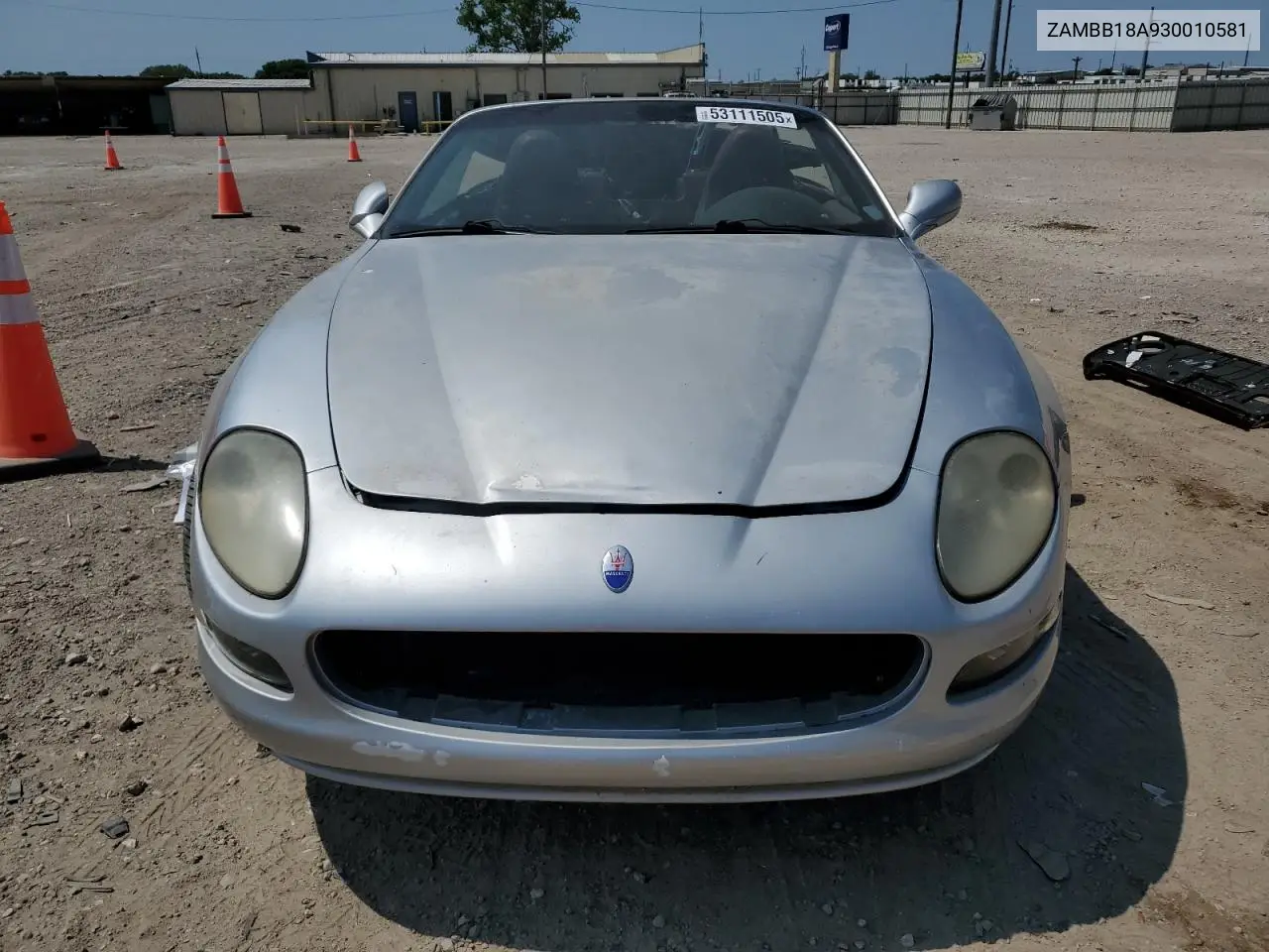 2003 Maserati Spyder Cambiocorsa VIN: ZAMBB18A930010581 Lot: 53111505