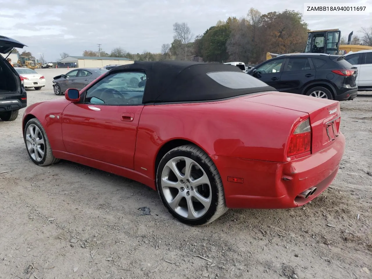 2004 Maserati Spyder Cambiocorsa VIN: ZAMBB18A940011697 Lot: 79429444