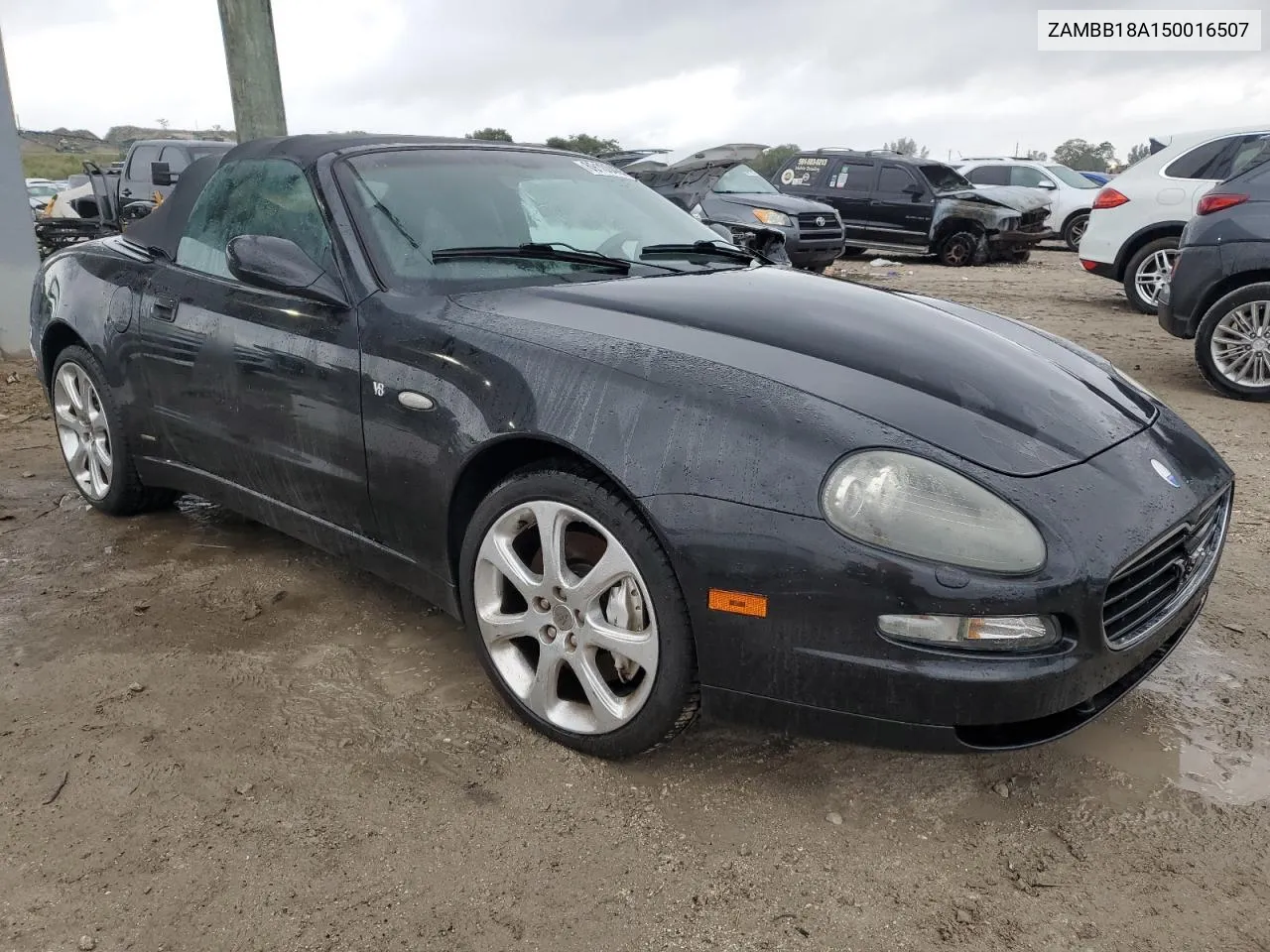 2005 Maserati Spyder Cambiocorsa VIN: ZAMBB18A150016507 Lot: 89100485