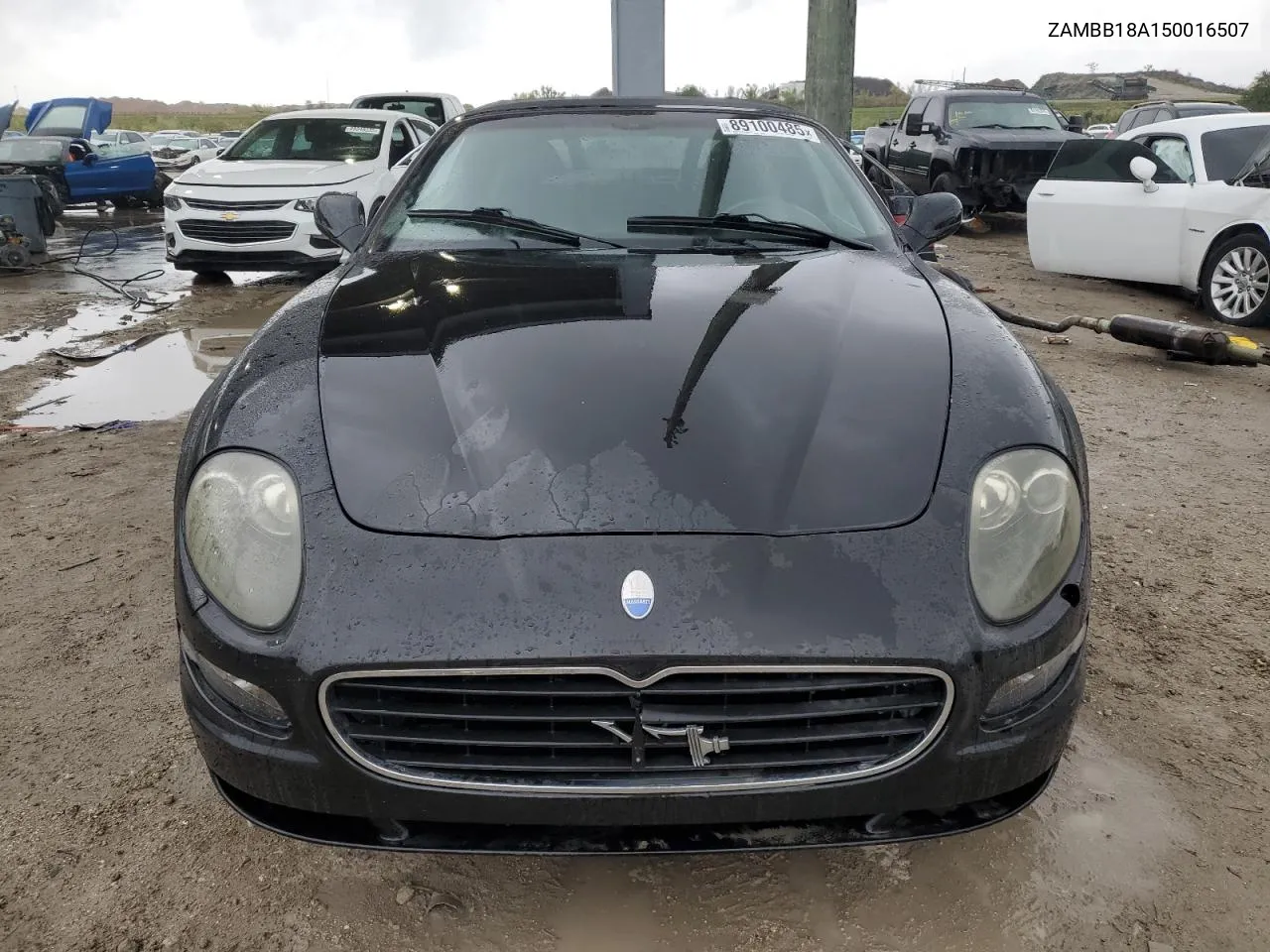 2005 Maserati Spyder Cambiocorsa VIN: ZAMBB18A150016507 Lot: 89100485