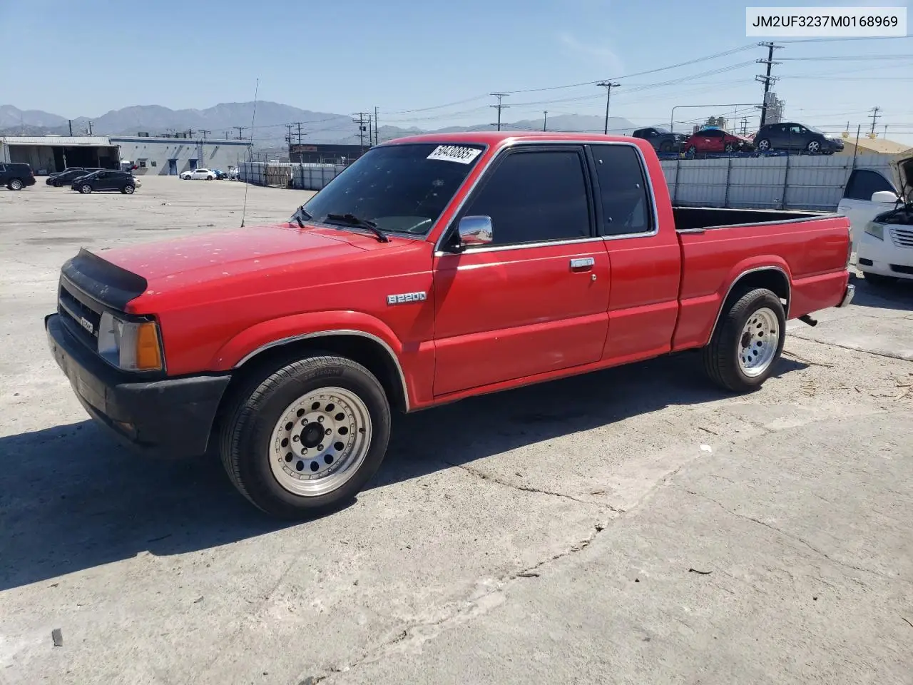 1991 Mazda B2200 Cab Plus VIN: JM2UF3237M0168969 Lot: 50430885