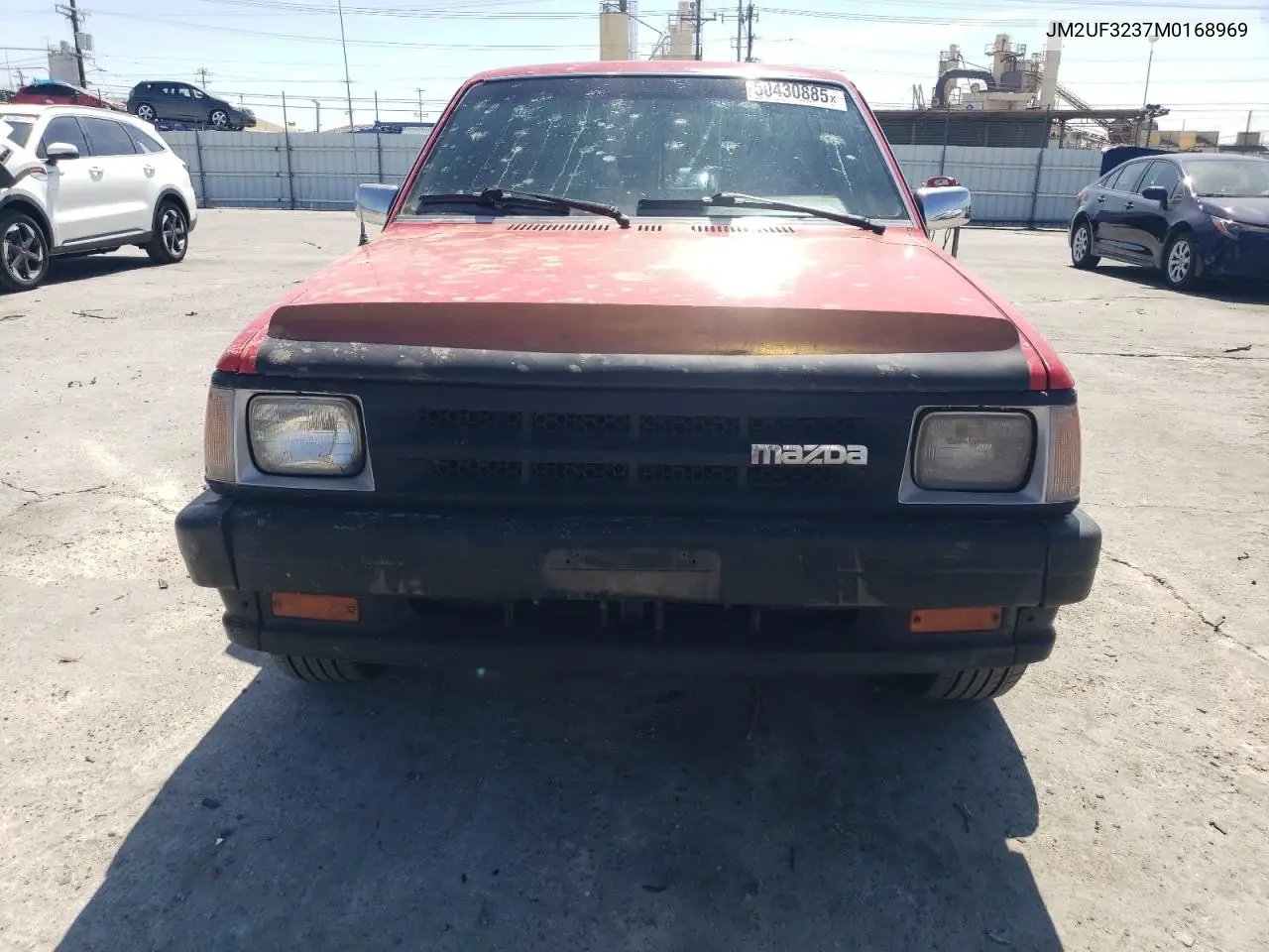 1991 Mazda B2200 Cab Plus VIN: JM2UF3237M0168969 Lot: 50430885