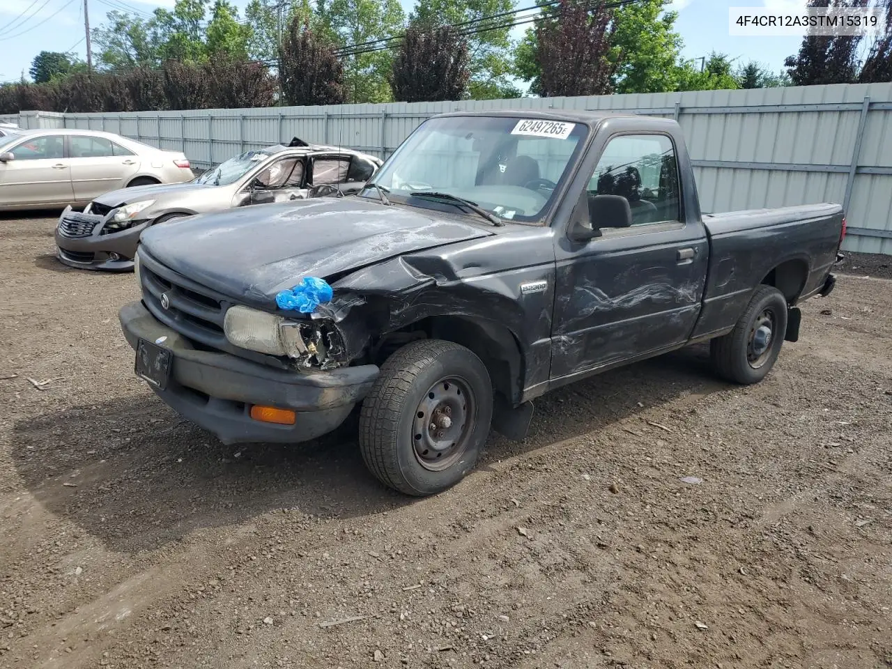 1995 Mazda B2300 VIN: 4F4CR12A3STM15319 Lot: 62497265
