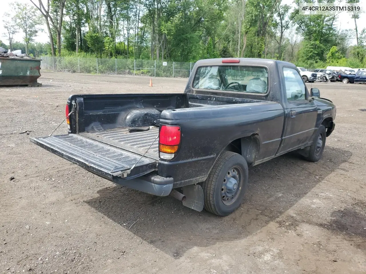 1995 Mazda B2300 VIN: 4F4CR12A3STM15319 Lot: 62497265