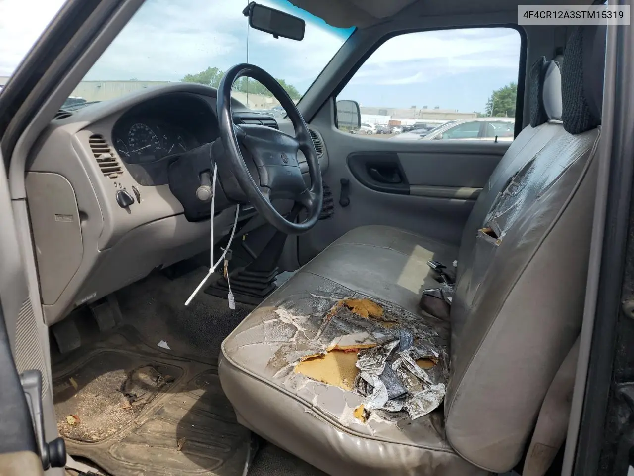 1995 Mazda B2300 VIN: 4F4CR12A3STM15319 Lot: 62497265