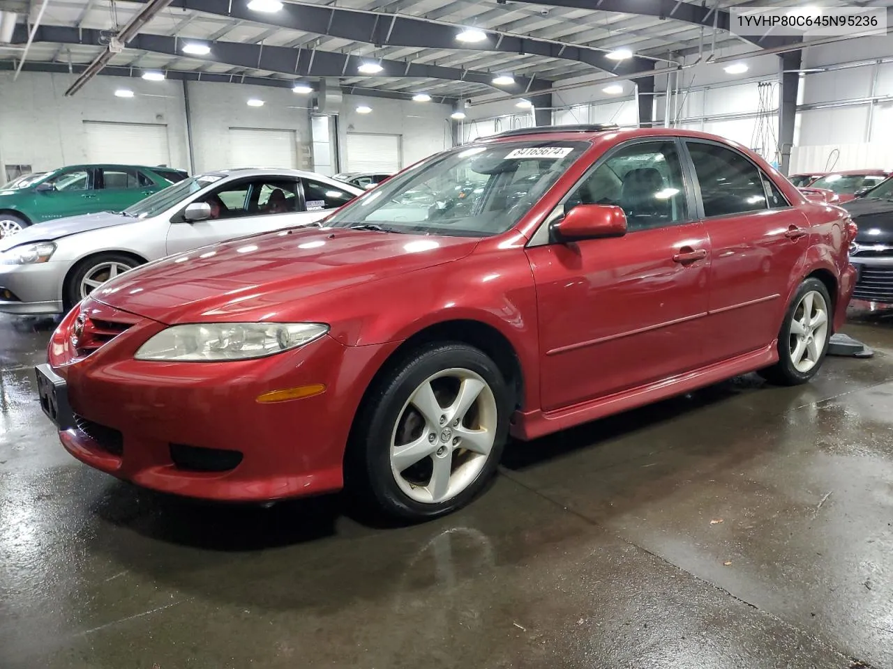 2004 Mazda 6 I VIN: 1YVHP80C645N95236 Lot: 84165674