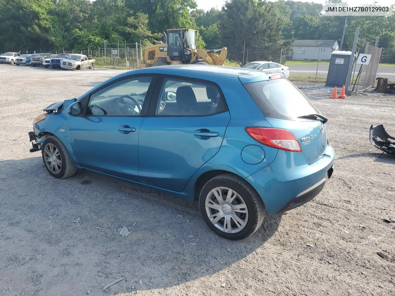 2011 Mazda Mazda2 VIN: JM1DE1HZ7B0129903 Lot: 59233705