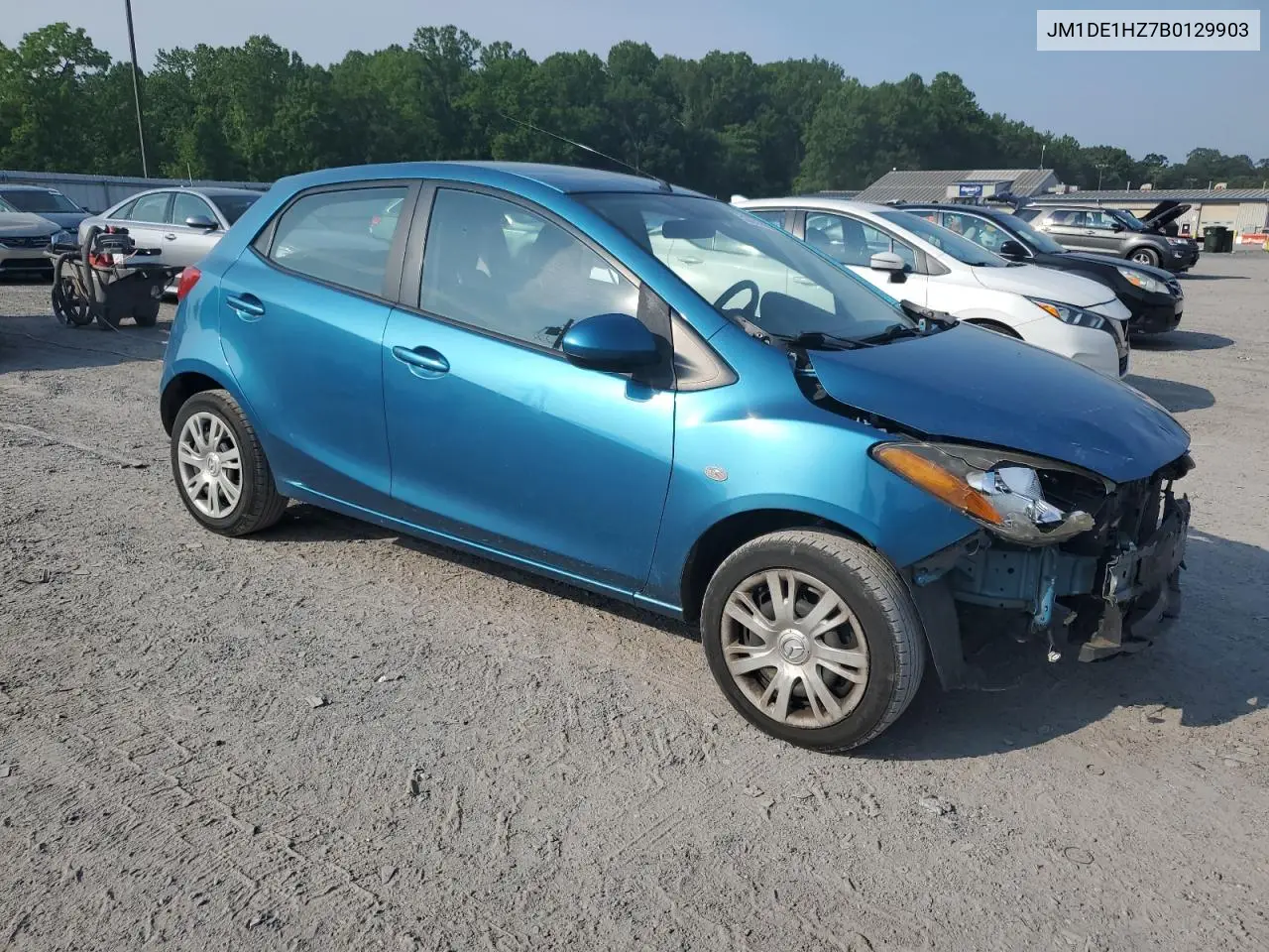 2011 Mazda Mazda2 VIN: JM1DE1HZ7B0129903 Lot: 59233705