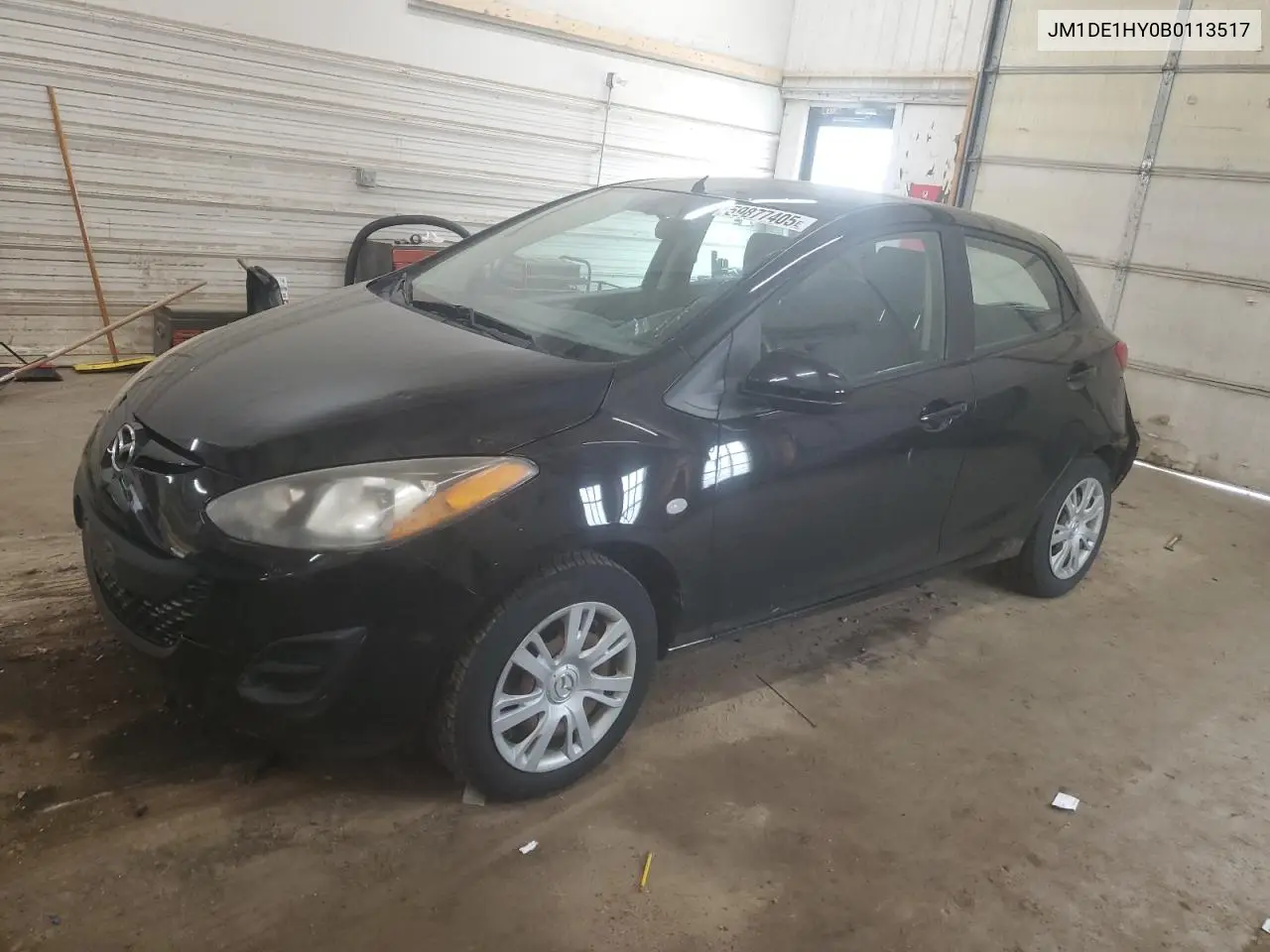 2011 Mazda Mazda2 VIN: JM1DE1HY0B0113517 Lot: 59877405