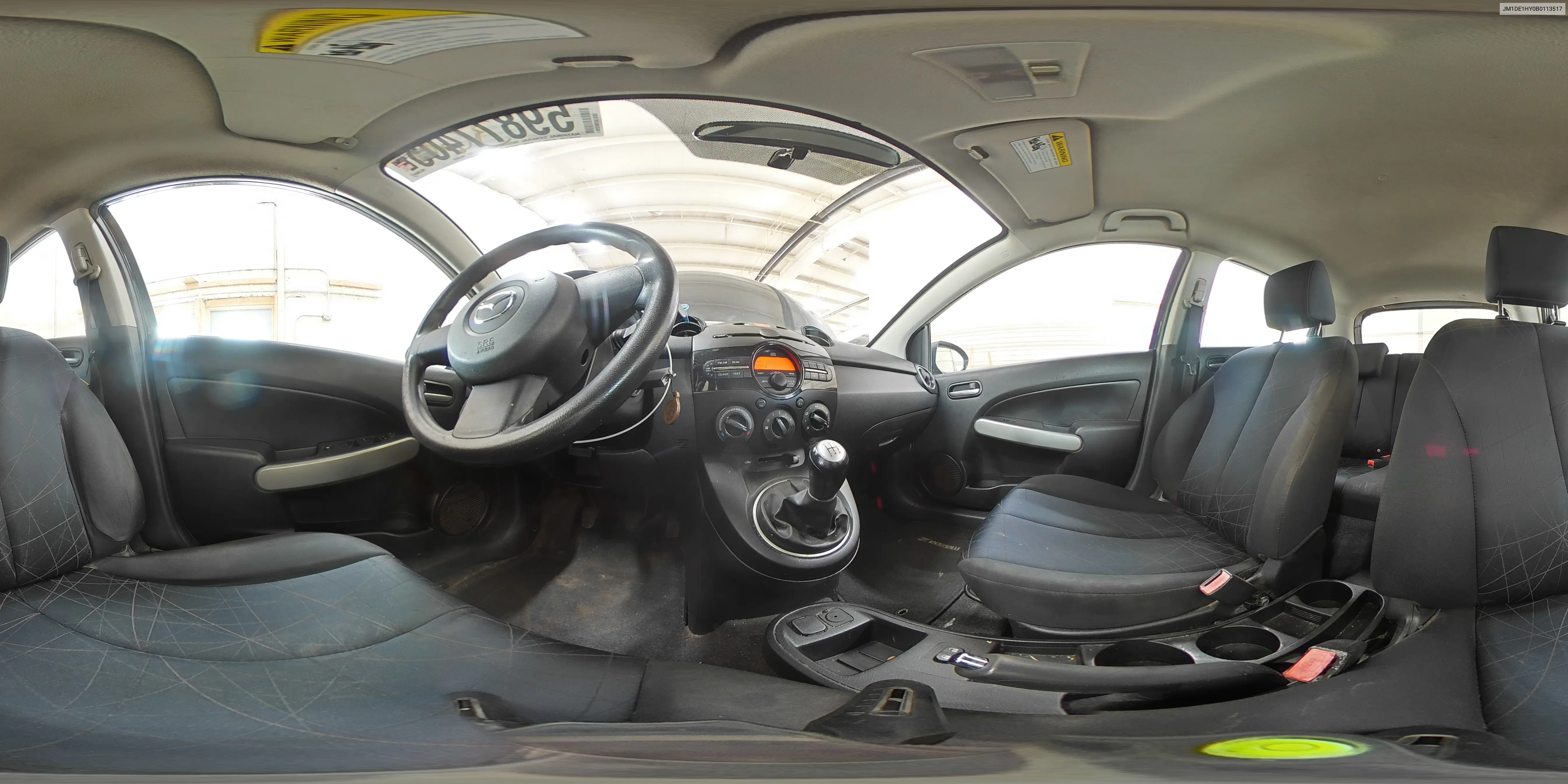 2011 Mazda Mazda2 VIN: JM1DE1HY0B0113517 Lot: 59877405