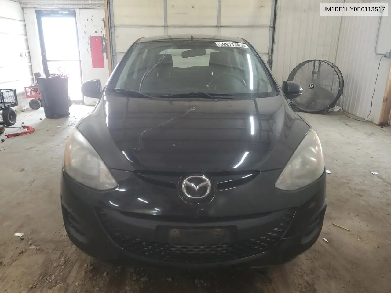2011 Mazda Mazda2 VIN: JM1DE1HY0B0113517 Lot: 59877405
