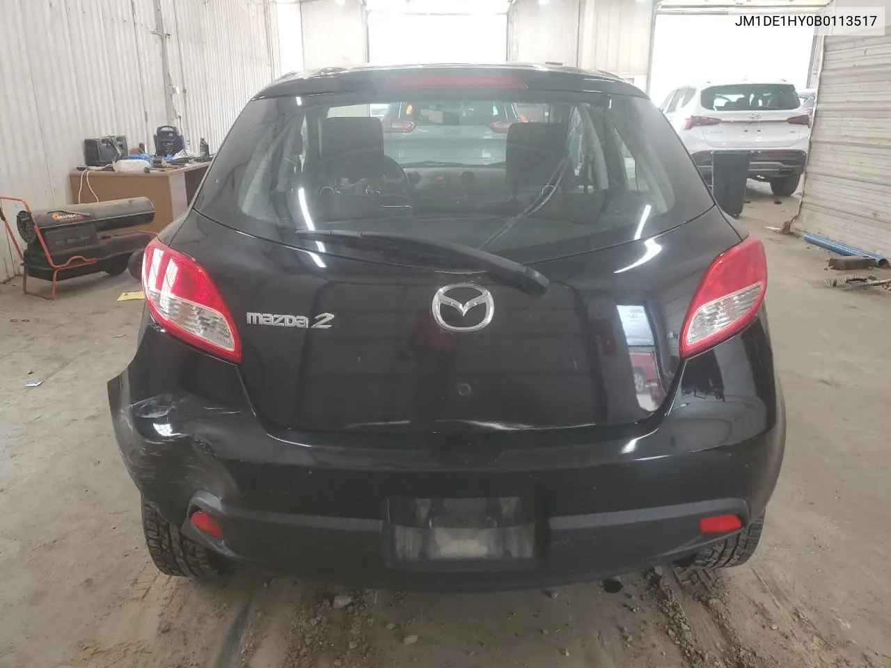 2011 Mazda Mazda2 VIN: JM1DE1HY0B0113517 Lot: 59877405