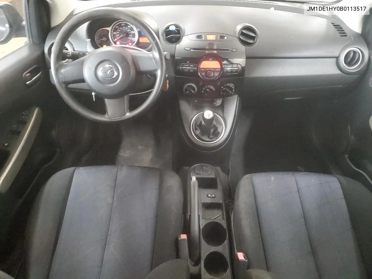 2011 Mazda Mazda2 VIN: JM1DE1HY0B0113517 Lot: 59877405
