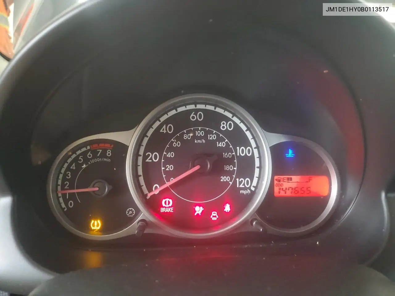 2011 Mazda Mazda2 VIN: JM1DE1HY0B0113517 Lot: 59877405
