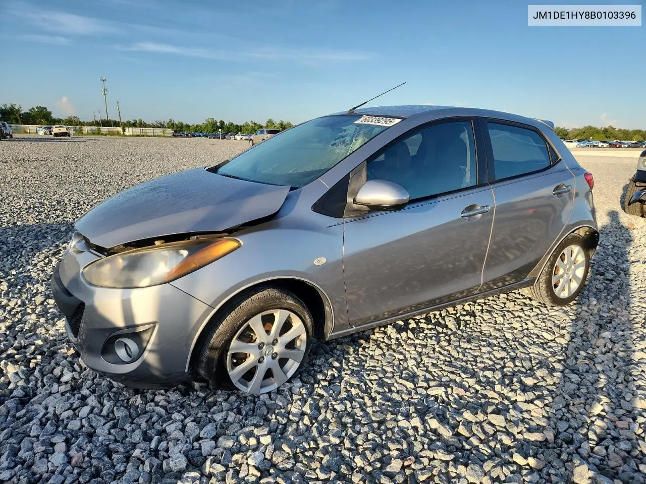 2011 Mazda Mazda2 VIN: JM1DE1HY8B0103396 Lot: 60339295