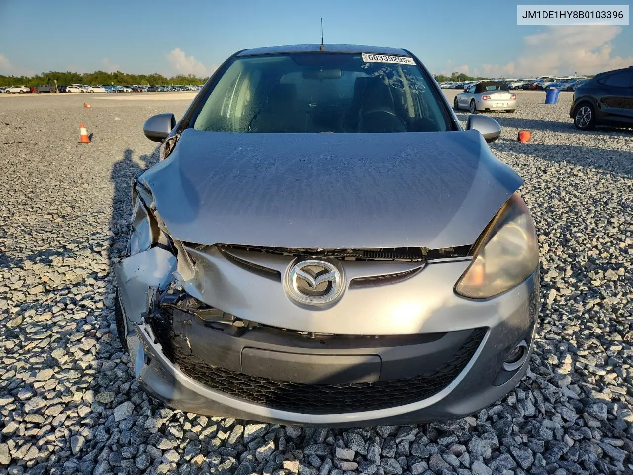 2011 Mazda Mazda2 VIN: JM1DE1HY8B0103396 Lot: 60339295