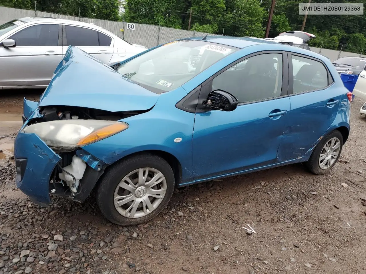 2011 Mazda Mazda2 VIN: JM1DE1HZ0B0129368 Lot: 60434305