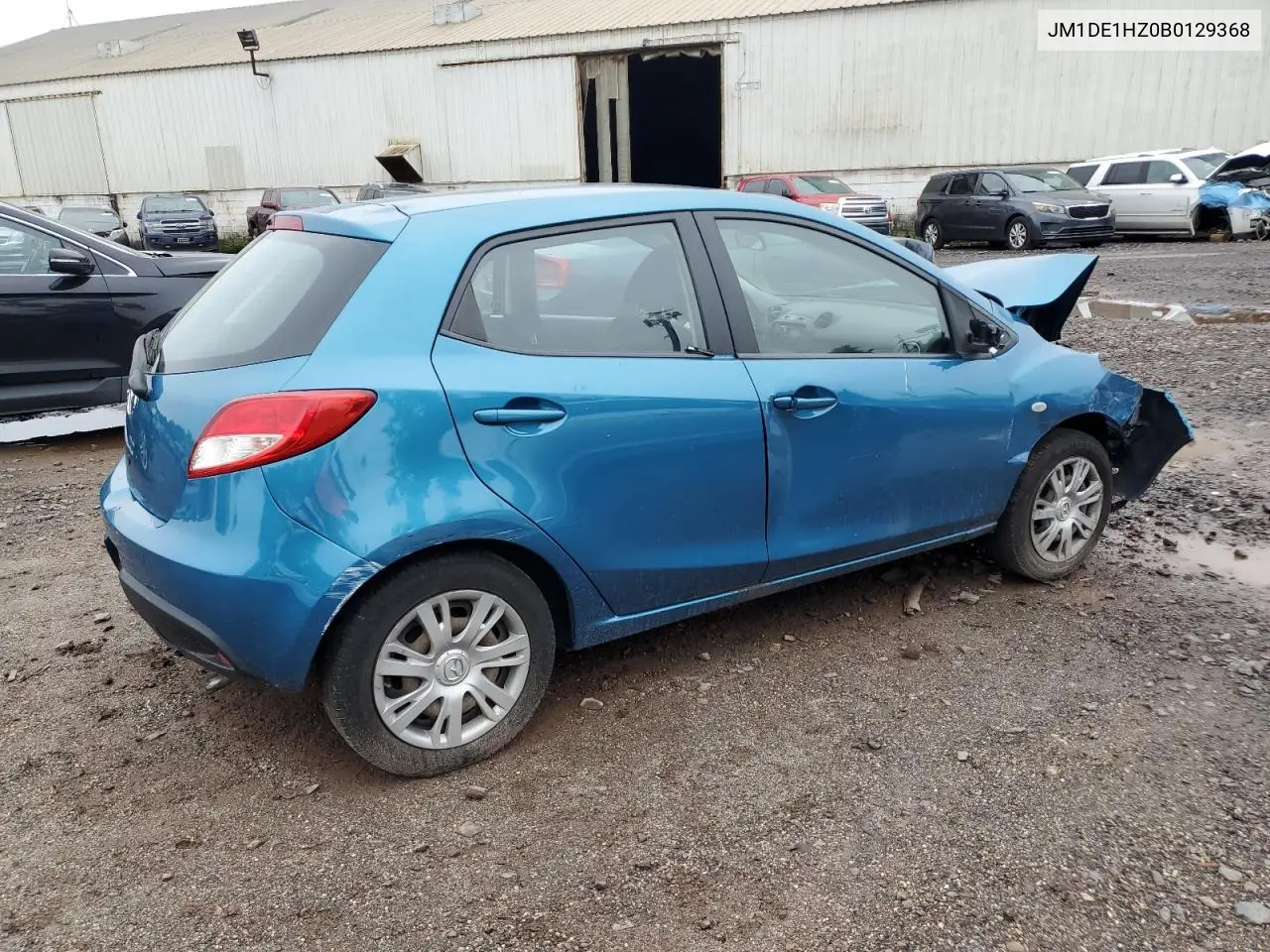 2011 Mazda Mazda2 VIN: JM1DE1HZ0B0129368 Lot: 60434305