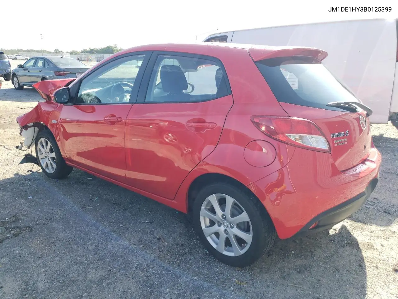 2011 Mazda Mazda2 VIN: JM1DE1HY3B0125399 Lot: 60936325