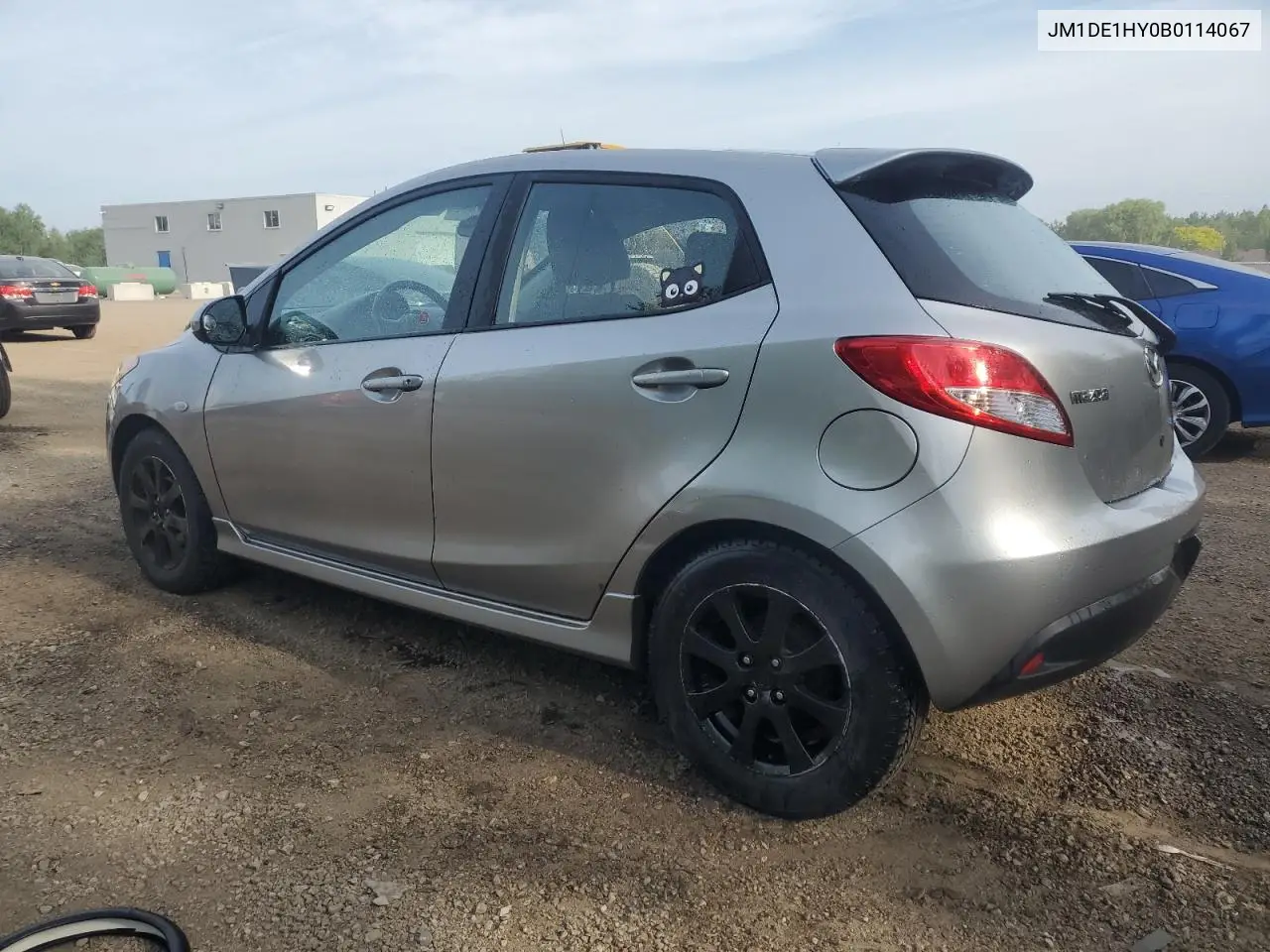 2011 Mazda Mazda2 VIN: JM1DE1HY0B0114067 Lot: 61058335